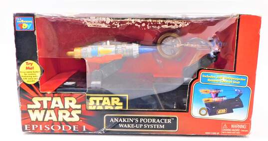 1977 Think Way Star Wars Episode I Anakin’s Podracer Wake-Up System image number 1
