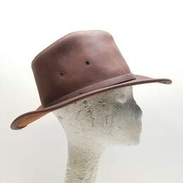 Henschel Hat Co. Genuine Leather Men's Hat alternative image