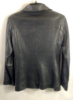 Amand Bassi Women Black Leather Jacket XS alternative image