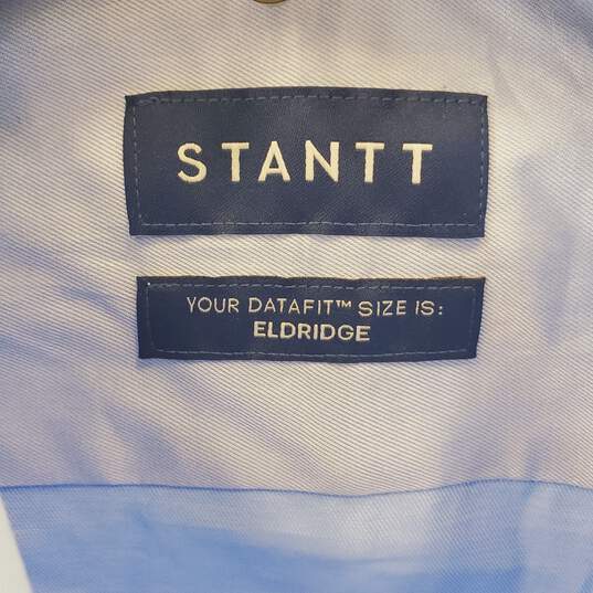 Stantt Men Blue Dress Shirt Eldridge M image number 4