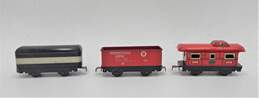 Vintage Marx Tin Litho Train Set W/ Locomotive & Key alternative image