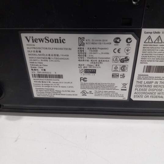 Sony ViewSonic Projector PJD5134 image number 3