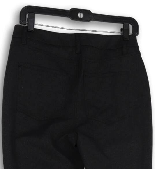 Womens Black Dark Wash Pockets Stretch Denim Skinny Leg Jeans Size 6 image number 4