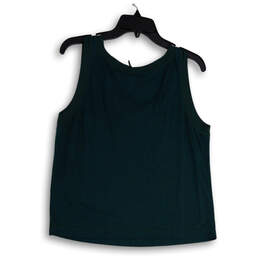 NWT Womens Green Round Neck Stretch Sleeveless Pullover Tank Top Size M alternative image