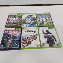 6 Pc. Bundle of Assorted Xbox 360 Games