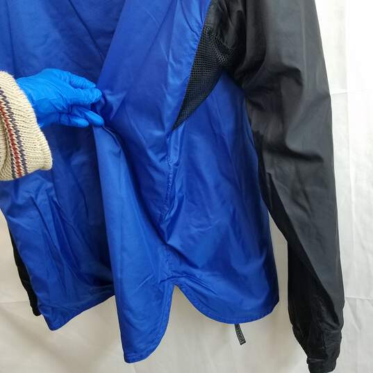 Marmot blue and black fleece lined jacket men's L image number 4