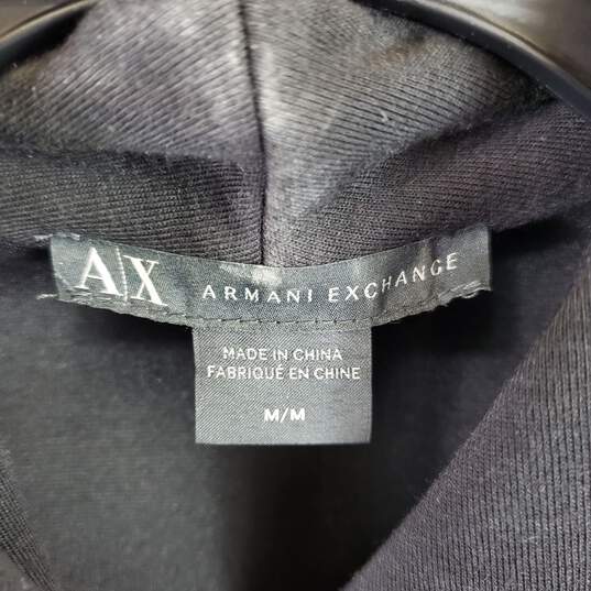Armani Exchange Women Black Asymmetrical Jacket M image number 3