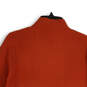 NWT Womens Orange Mock Neck Long Sleeve Pullover Sweater Size Large image number 3