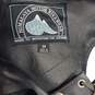Himalaya motor bike wear black leather chaps image number 5