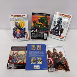 6pc Bundle of Assorted Marvel Graphic Novels alternative image