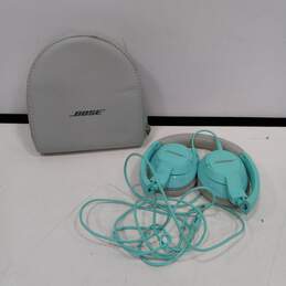 Bose Teal SoundTrue On-Ear Headphones w/ Case