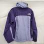The North Face WM's HyVent 3-1 Lavender 100% Nylon Polyester Blend Hooded Windbreaker Sz. M image number 2