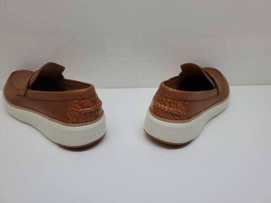 Mn Cole Haan Brown Pinch Weekender Penny Loafers Sz 10 M image number 2