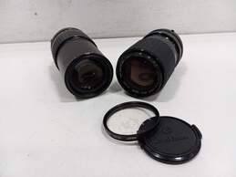 Pair of Assorted Camera Lenses