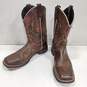 Laredo Embroidered Boots Leather Pull On Western Style Boots Size 11D image number 1