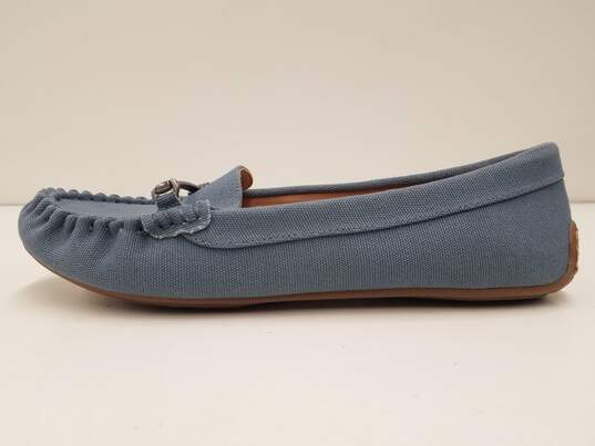Lucky Brand Blue Textile Upper Women Flat US 9 image number 2