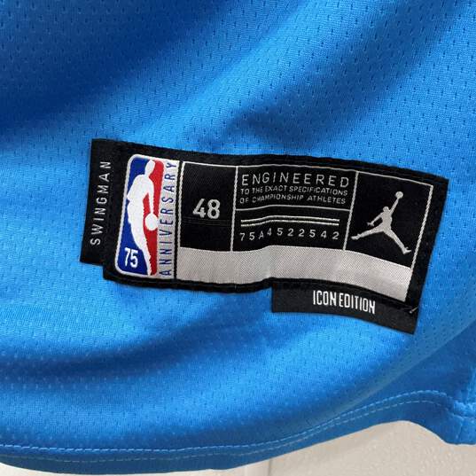 NWT Nike Mens Blue Memphis Grizzlies Ja Morant 12 Swingman Basketball Jersey 48 image number 5