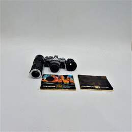 Olympus OM-1 SLR 35mm Film Camera W/ Lenses & Manual