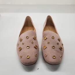 Katy Perry Women's 'The Turner' Mauve Microsuede Embellished Flats Size 6.5 alternative image