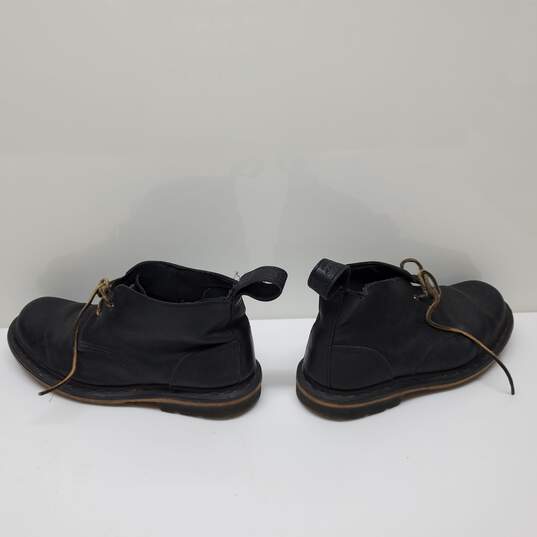 Mn VTG. Dr. Martins Slip Resistant Black Lace Up Shoes Sz 11 image number 2