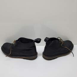 Mn VTG. Dr. Martins Slip Resistant Black Lace Up Shoes Sz 11 alternative image