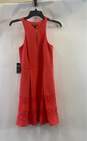 Express Women's Coral Dress- Sz 2 NWT image number 3