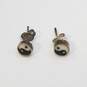 Sterling Silver Multi Gemstone Earring 3Pcs Bundle Damage 12.3g image number 2
