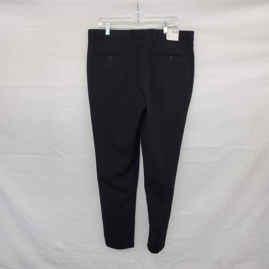 Express Black Slim Dress Pant MN Size 34x34 NWT image number 2
