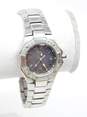 Seiko 372325 Sapphire Crystal Diamond Accent Stainless Steel Ladies Watch 59.3g image number 3