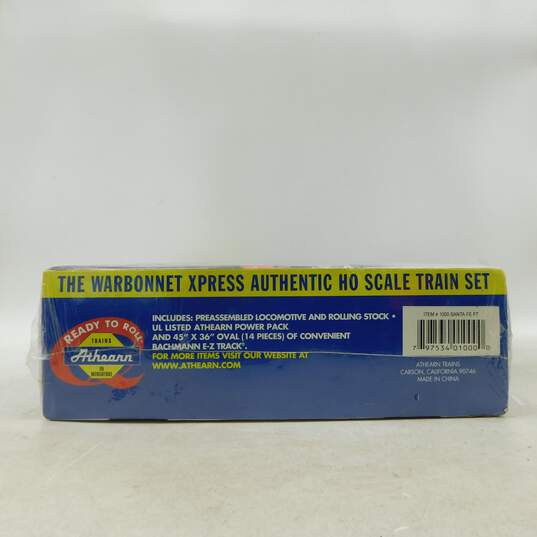 Sealed NEW Athearn The Warbonnet Xpress Authentic HO Scale RTR Train Set image number 5
