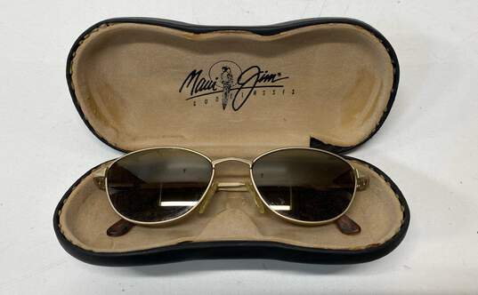 Maui Jim Tortoiseshell Sunglasses Gold Matte One Size image number 1