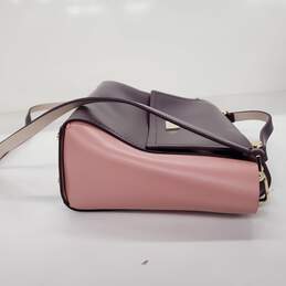 Kate Spade New York Arbour Hill Charline Pink Leather Colorblock Satchel Bag alternative image