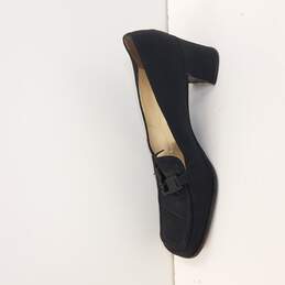 Prada Heeled Loafer Women's Sz.40 Black alternative image
