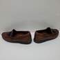 VTG. Mn Allen Edmonds Nashua Tassel Brown Leather Loafers Sz Approx. 11.5 In. Heel Toe image number 3