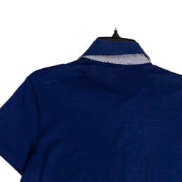 NWT Womens Blue Spread Collar Short Sleeve Golf Polo Shirt Size Large alternative image