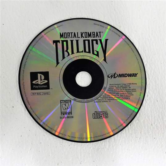 Mortal Kombat Trilogy Sony PlayStation Game Only image number 2