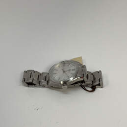 Designer ESQ Movado Silver-Tone Stainless Steel Analog Wristwatch w/ Box alternative image