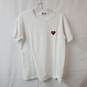 Comme des Garcons Play White Heart T-Shirt Size M image number 1