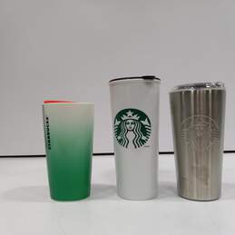 Bundle of 3 Starbucks Cups