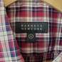 Barneys New York Cotton Plaid LS Button Up Shirt Women's Small image number 3