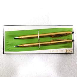 Cross Ballpoint Pen & Pencil  Set 12kt. Gold Filled alternative image