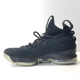 Nike LeBron 15 Black, Gold Sneakers 897648-006 Size 10 alternative image