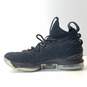 Nike LeBron 15 Black, Gold Sneakers 897648-006 Size 10 image number 2