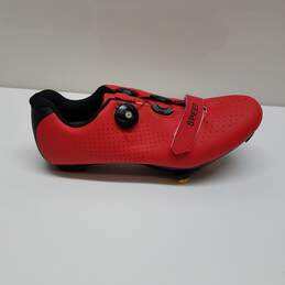 SPEED Red Cycling Bike Shoes Sneakers with Cleats - Size 43 alternative image