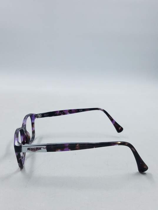 RALPH Ralph Lauren Purple Oval Eyeglasses image number 4