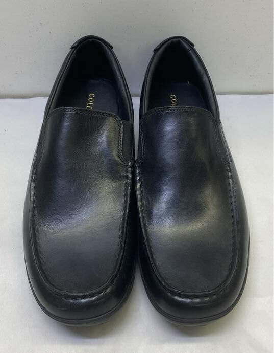Cole Haan Tucker Venetian Black Leather Loafers Shoes Men's Size 9.5 M image number 4