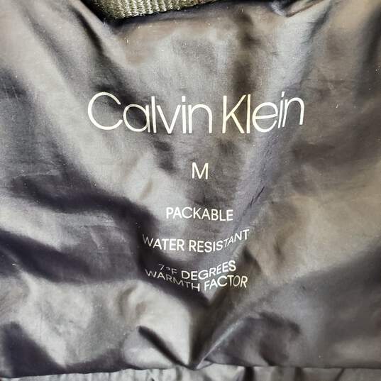 Calvin Klein Women Black Puffer Quilted Jacket M image number 3