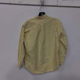 Polo Ralph Lauren Men's Yellow Button Up Size 16 alternative image