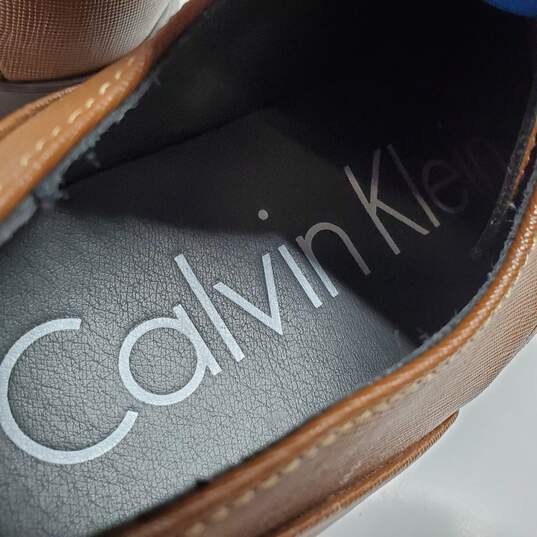Calvin Klein Bram Black Dress Oxford Shoes Mens Size 10 image number 5