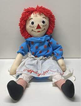 Raggedy Ann Vintage Plush Doll